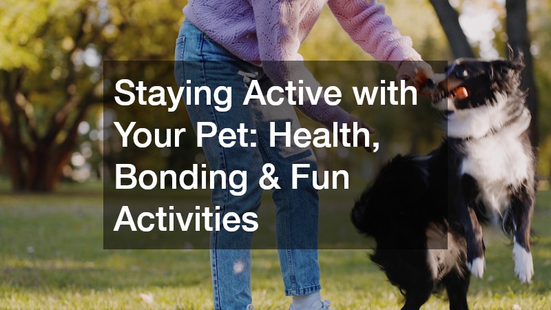 woman and her dog playing outdoors